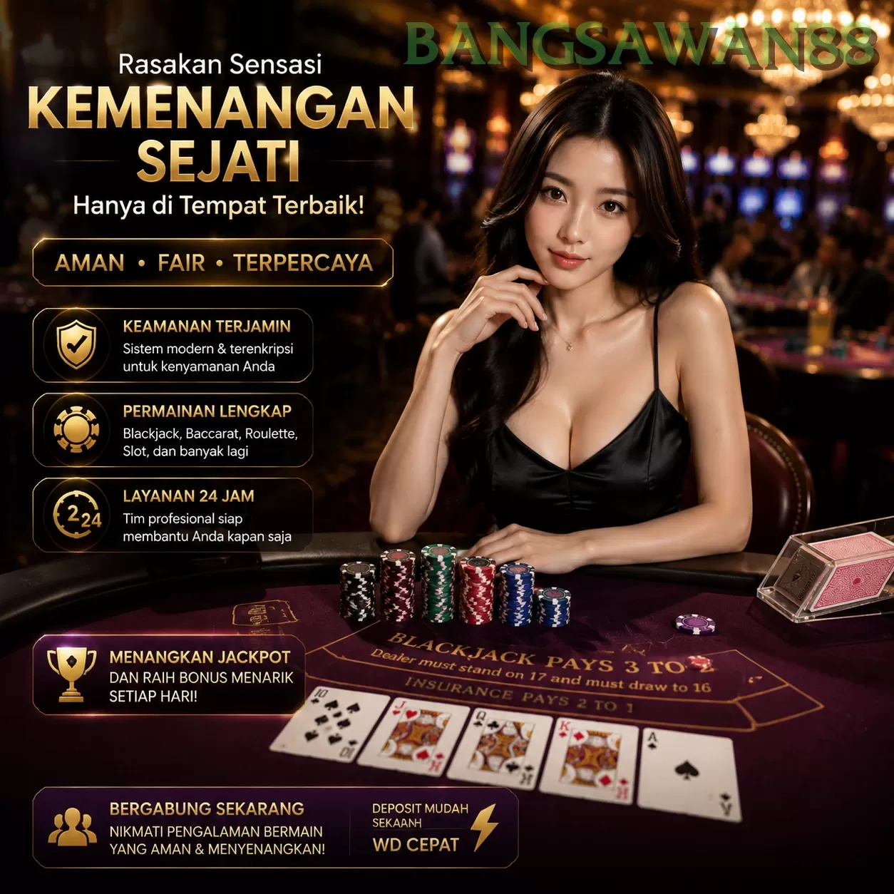 BONUS GARANSI KEKALAHAN SALDO KEMBALI 100_ promotion image